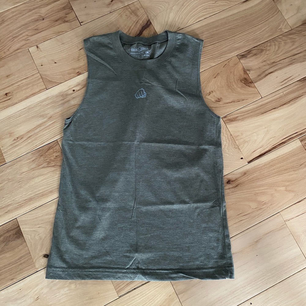 FMFM green tank top, XS